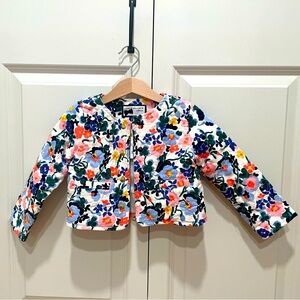 Janie and Jack Floral Blazer